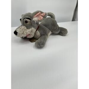 Walt Disney Tramp Plush Stuffed Animal Lady & The Tramp Vintage